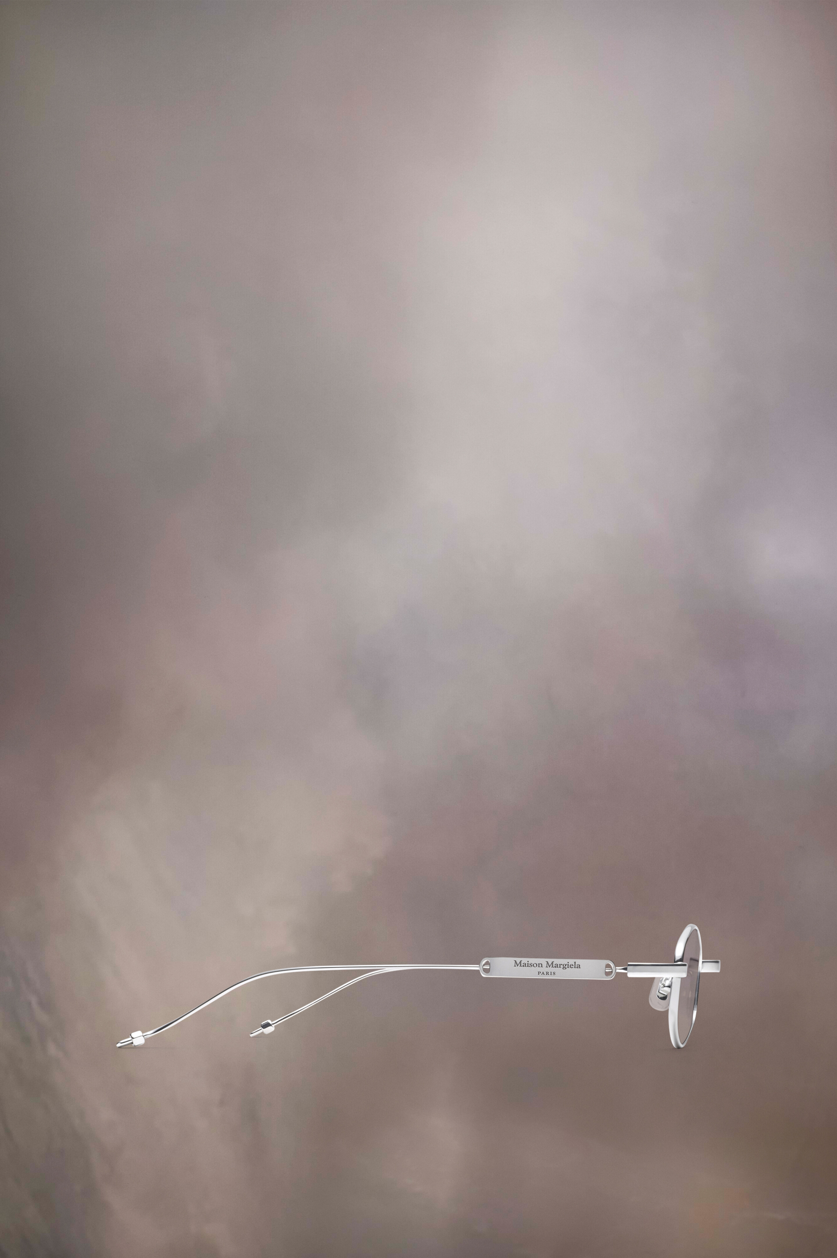 Lunettes géométriques argentées x Gentle Monster​