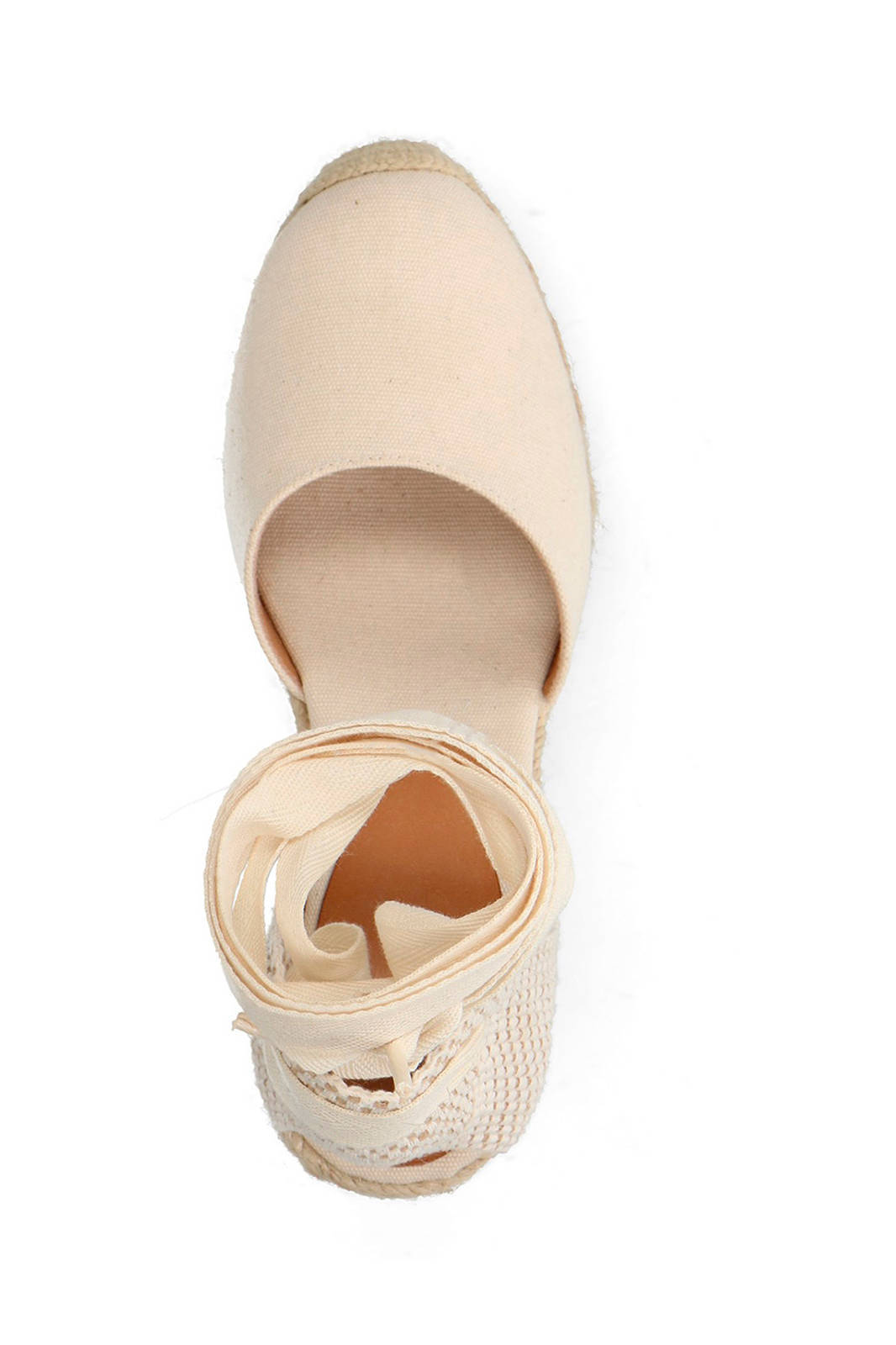 Manfield espadrilles off white
