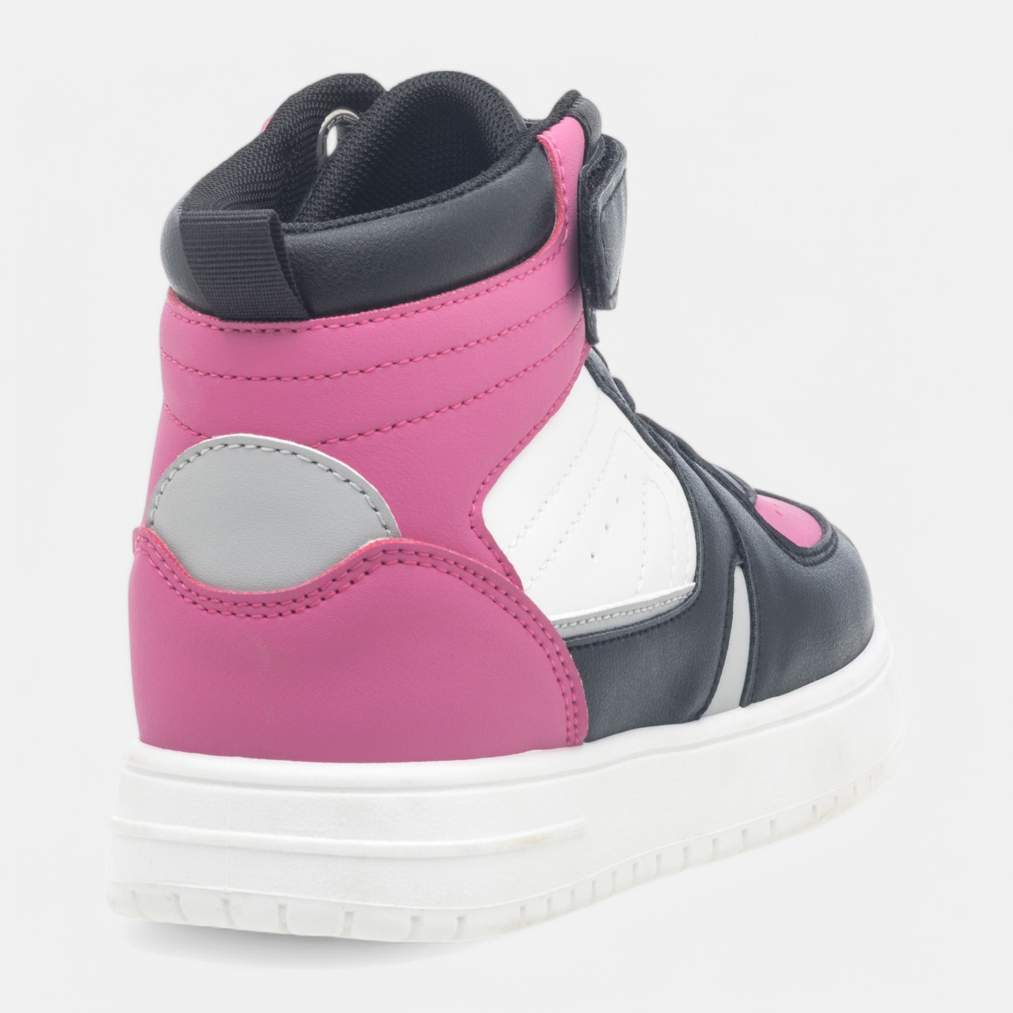 Baskets hautes Fille blanc