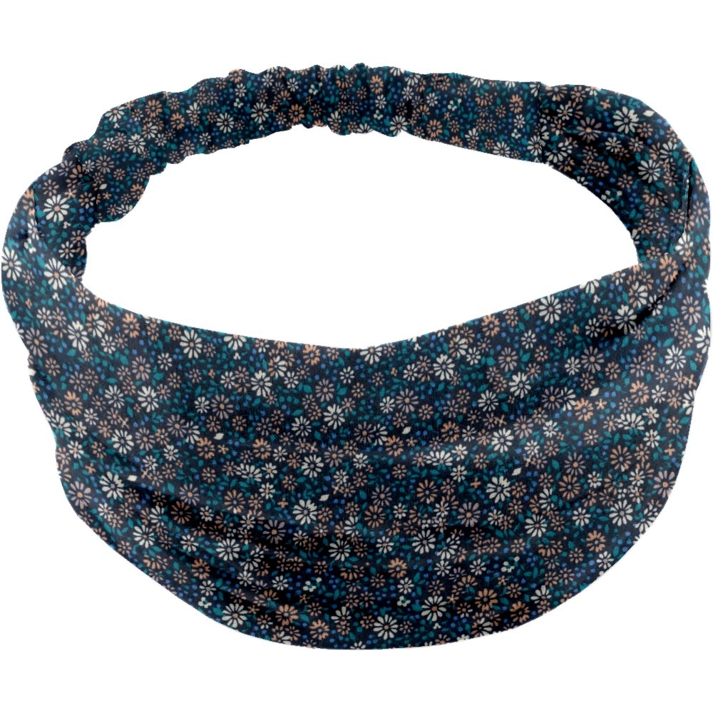 Bandeau Fichu Bébé Paquerette Marine