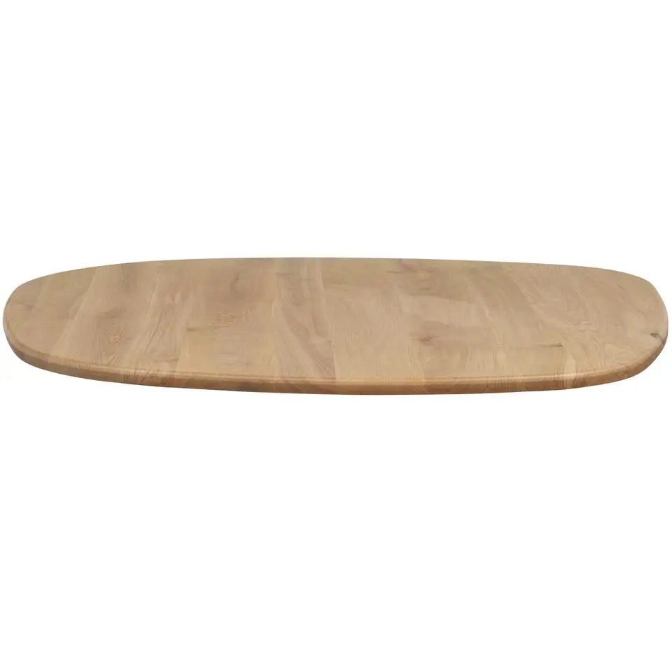 WOOOD Tablo Tafelblad - Eiken - Naturel - 2,2x130x130