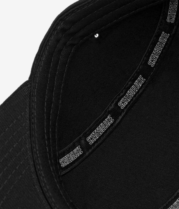 skatedeluxe Outline 5 Panel Cap (black)