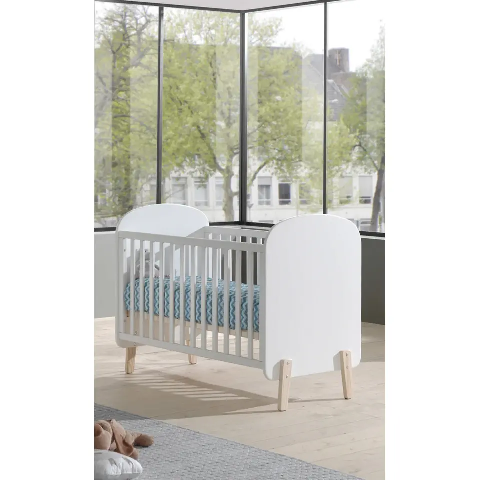 Vipack babybed Kiddy - wit - 60x120 cm