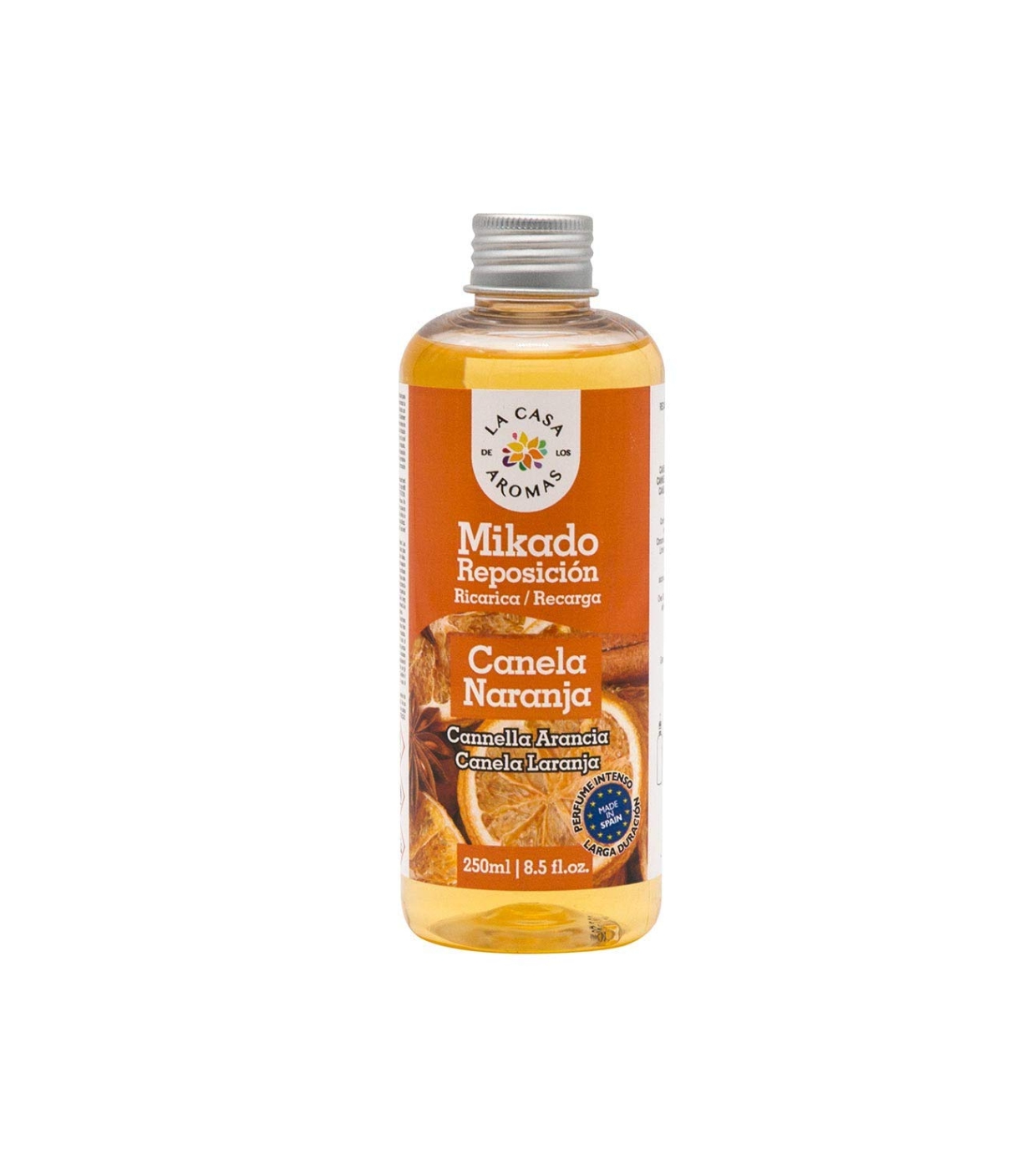 La Casa de los Aromas - Refil de ambientador Mikado 250ml - Canela