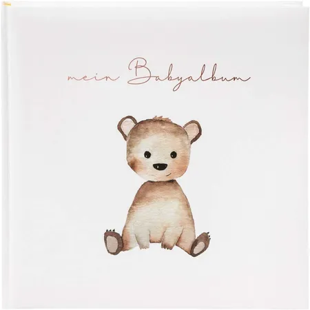 Goldbuch Teddybär 25x25 60 weiße Seiten Fotoalbum