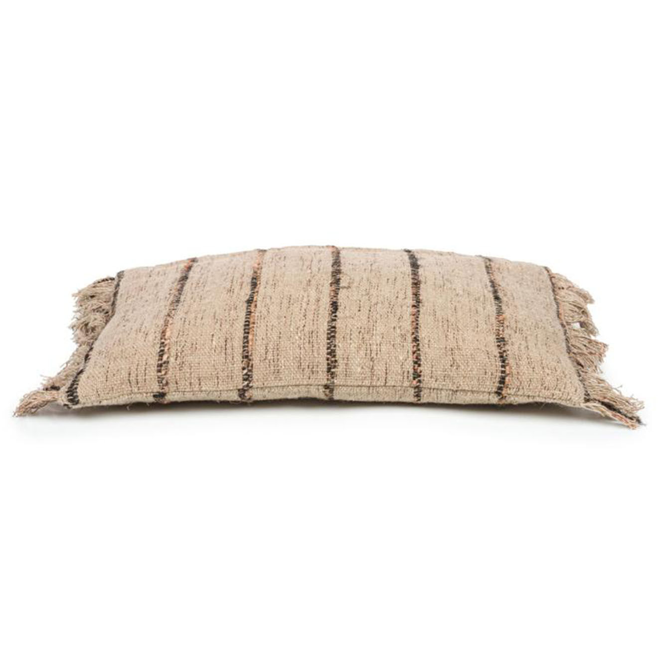 Bazar Bizar Housse de coussin Oh My Gee beige/noir - 30x50 cm