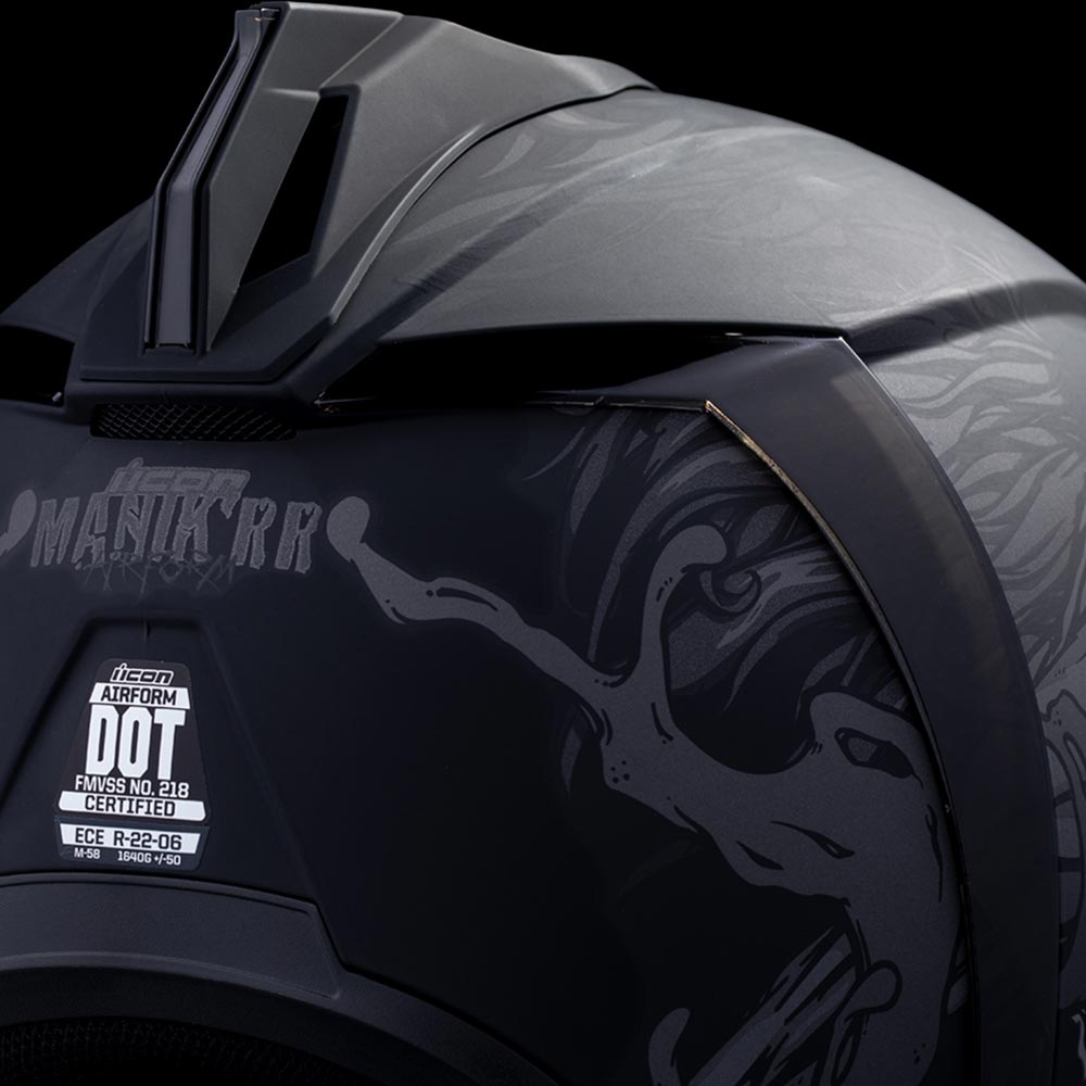 Icon - Casque Airform MIPS® Manik'RR Dark™ Noir