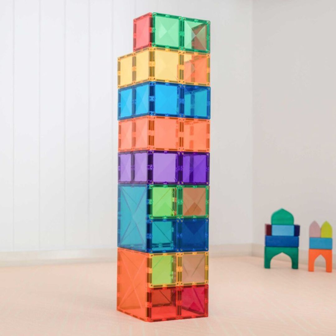Connetix square - rainbow - 42st