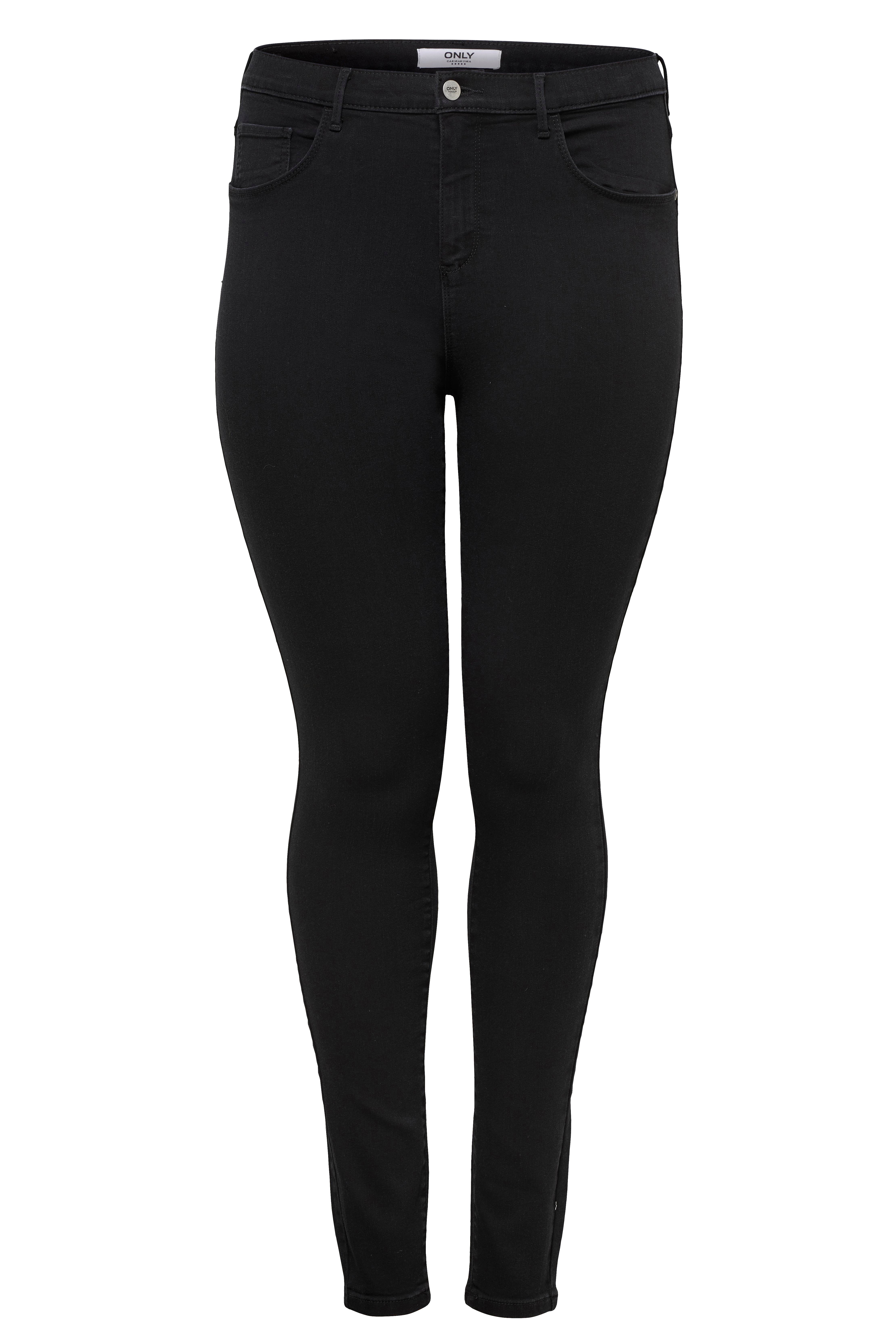 CARSTORM Hohe Taille Skinny Fit Jeans Black