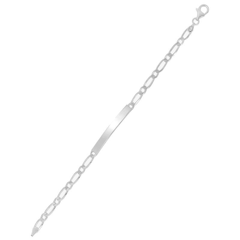 Gourmette homme 19 cm - Argent 925 - Largeur 5 mm