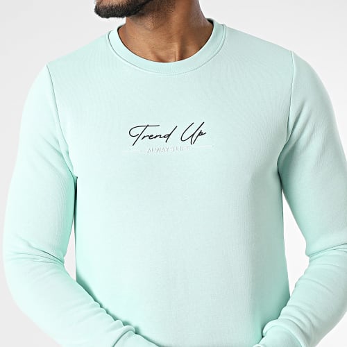 Sweat Crewneck Bleu Turquoise