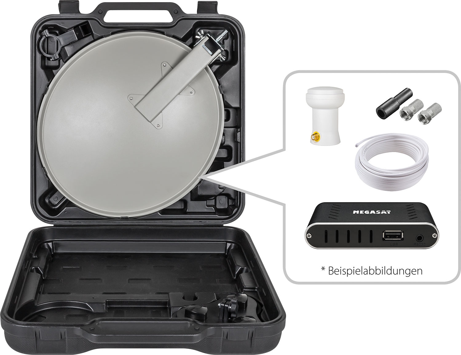 Megasat Traveller Kit Mobile Sat-Anlage