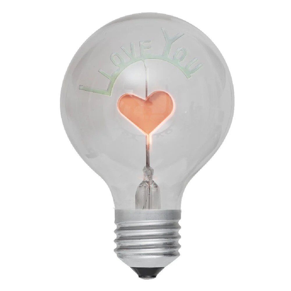 Ampoule à message déco à poser E27