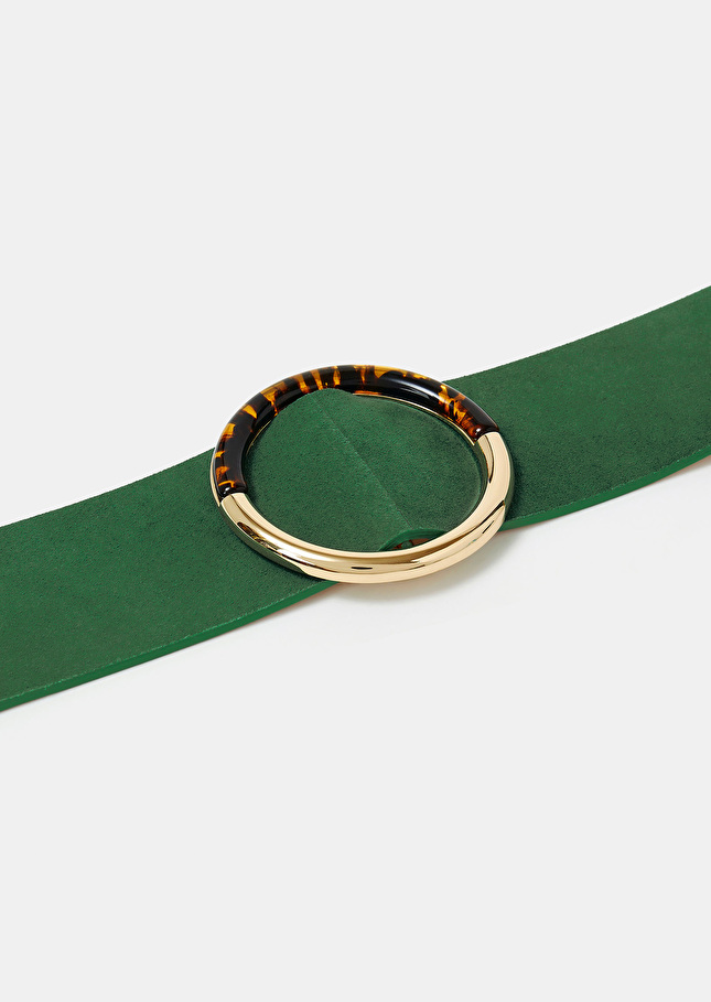 Ceinture Laurenverte en cuir