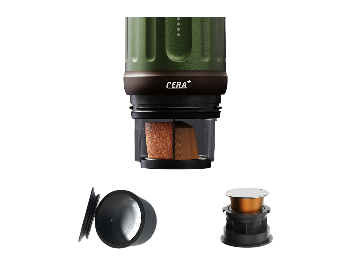 CERA+ Cerapresso draagbare elektrische espressomachine