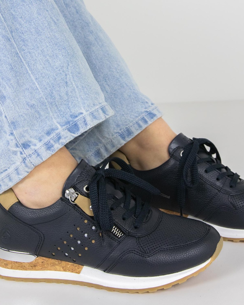 Remonte Lage sneakers  - blauw