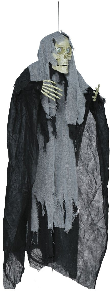Halloween Pop Grijs Skelet 1,2m
