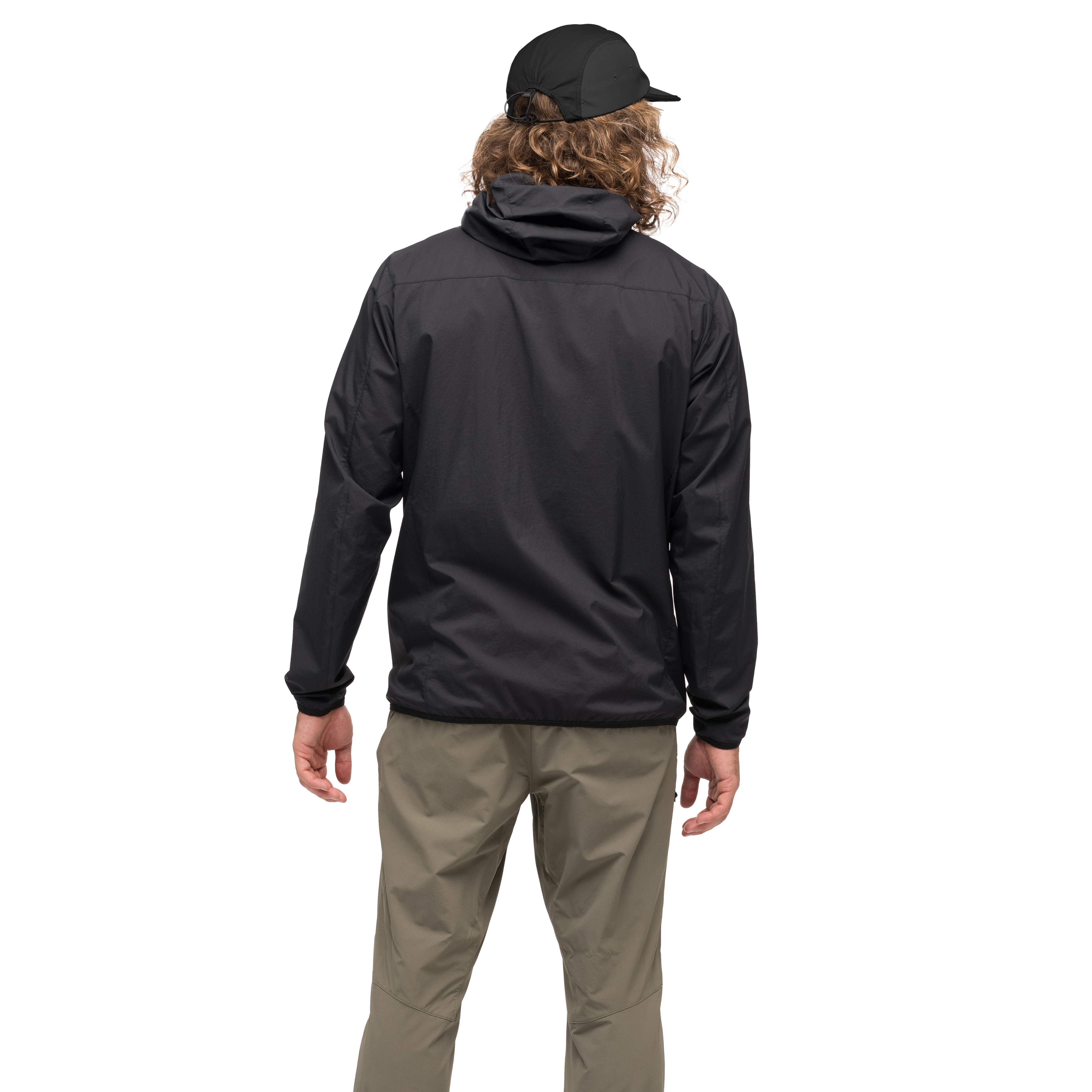 Vaagaa Windbreaker Jacket Men Black