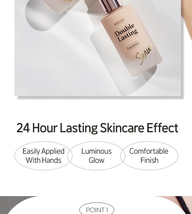 ETUDE - Double Lasting Serum Skin Foundation - 7 kleuren
