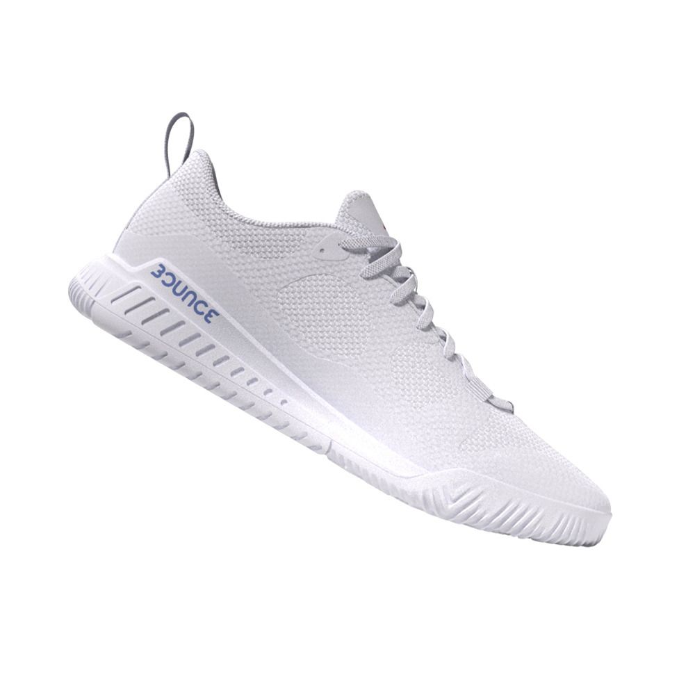 Adidas Performance COURT TEAM BOUNCE 2.0 - Chaussures handball Femme white/blue fusion/lucid fuchsi