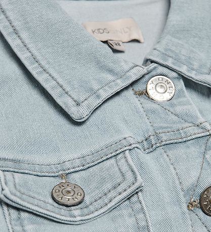 Kids Only Jeansjacke - KogSara - Light Blue Denim