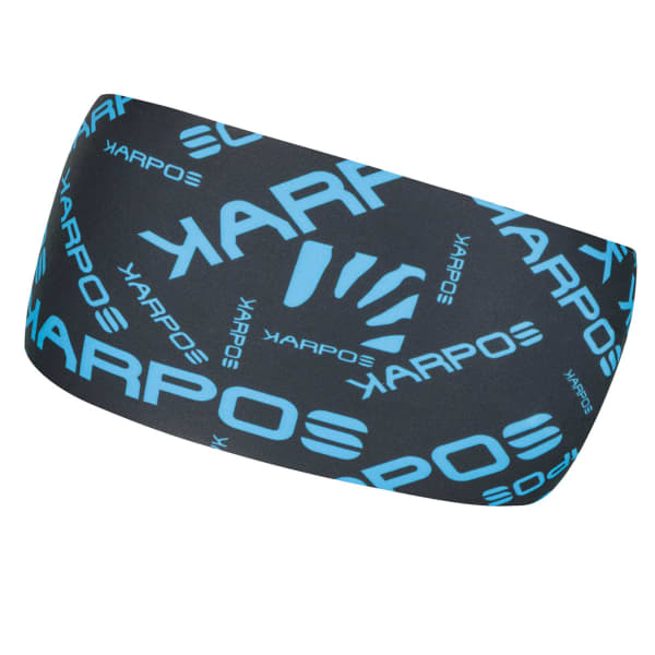 Bonnet Bandeau ski de randonnée KARPOS PELMO HEADBAND BLACK/BLUE JEWEL