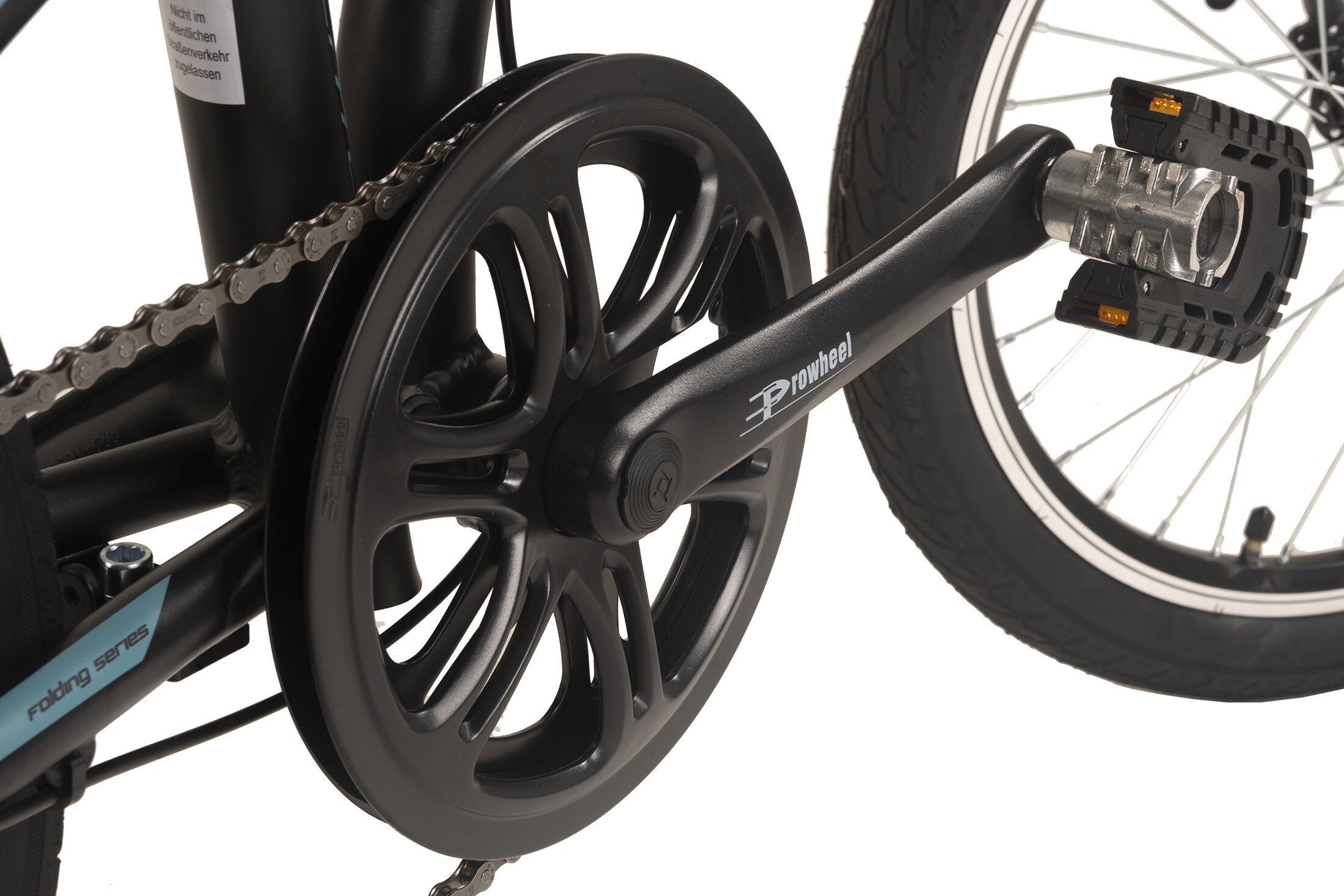 KS Cycling Faltrad 20'' Yachter schwarz 6 Gänge
