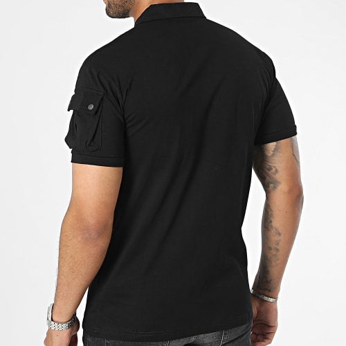 Polo Manches Courtes Noir
