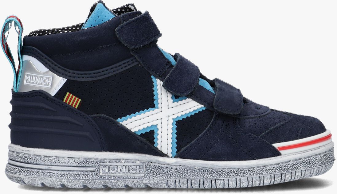 MUNICH blauwe munich hoge sneaker g3 kid boot