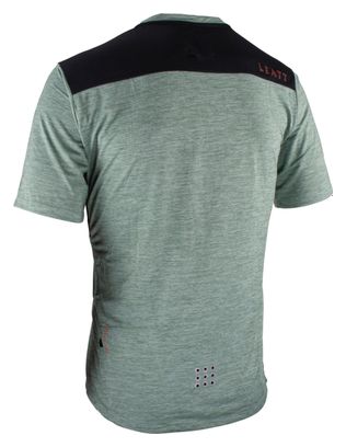 Maillot Manches Courtes Leatt MTB Trail 1.0 Pistachio Vert