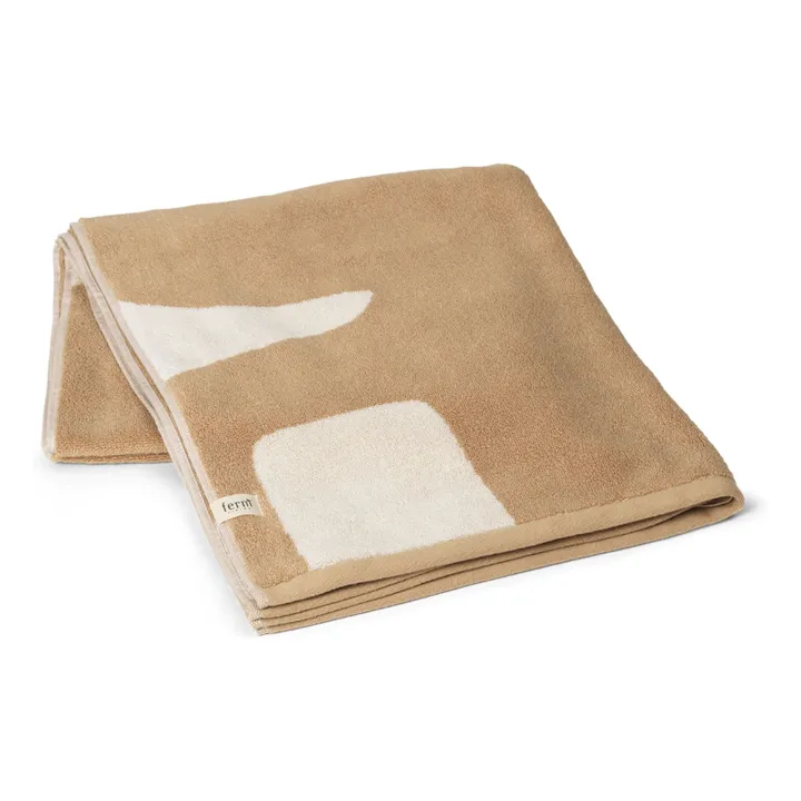 Ferm Living Serviette de bain Ebb | Beige