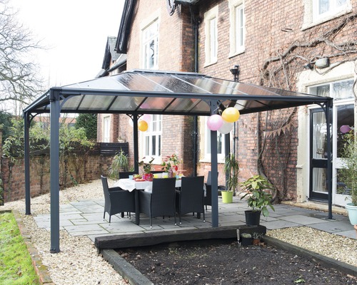 Gazebo Palram – Canopia Martinique 5000 493,1 x 359,3 cm antraciet