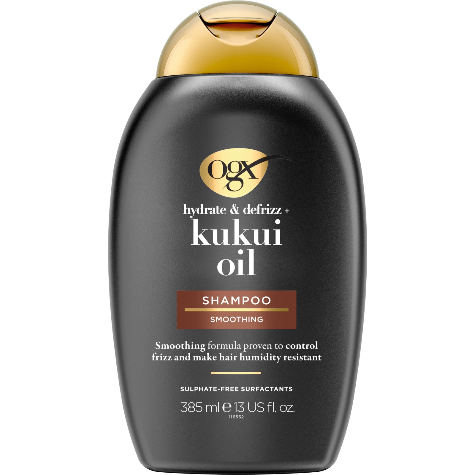 OGX Shampoo Hydrate & Defrizz+ Kukuí Oil 385 ml