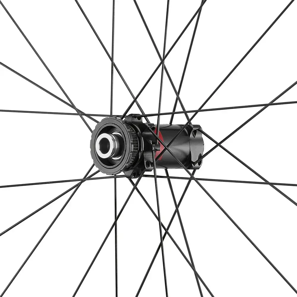 Fulcrum Rapid Red 5 Alu Disc 650B Gravel Wielset Zwart
