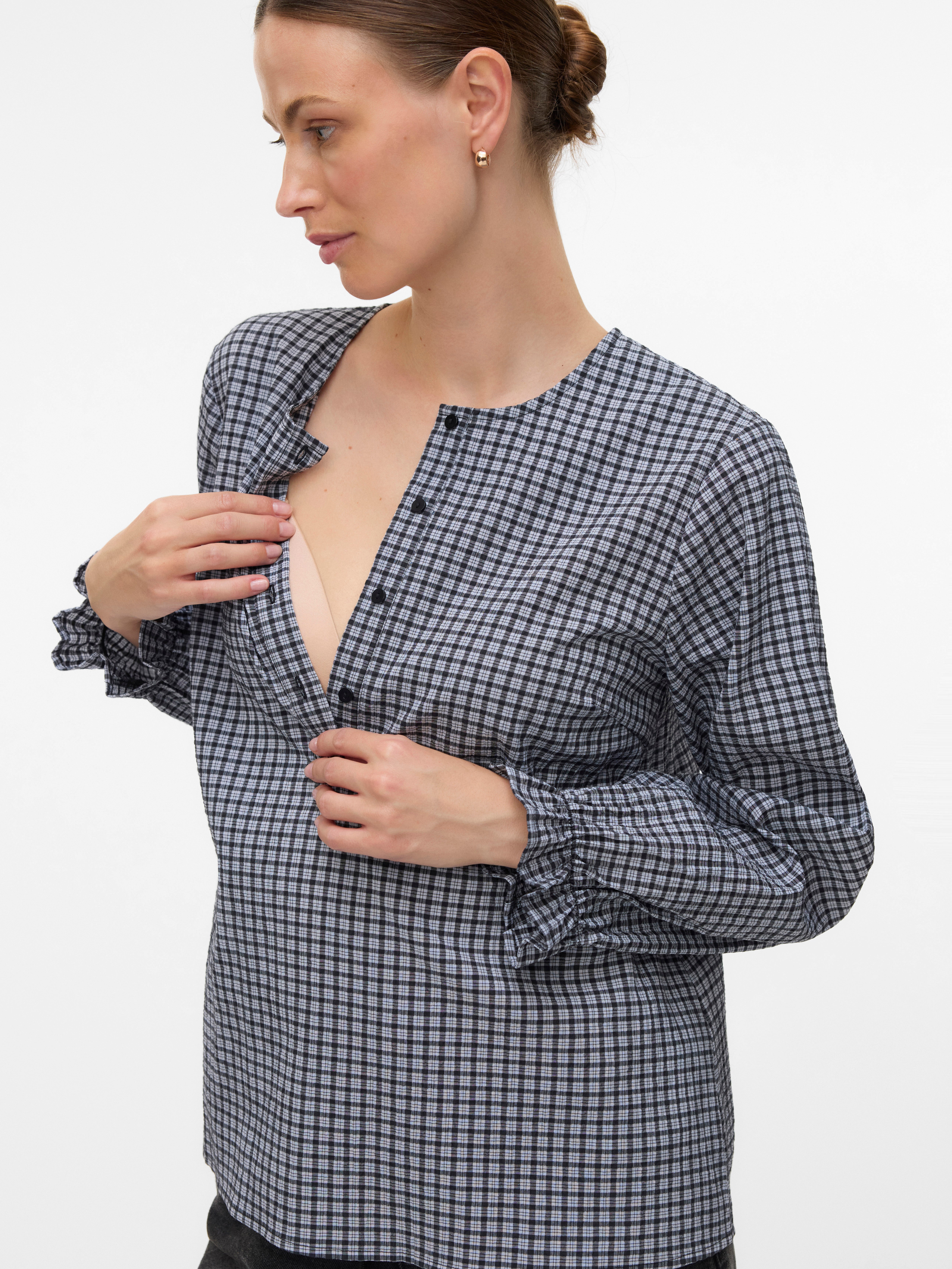 Regular fit O-hals Top