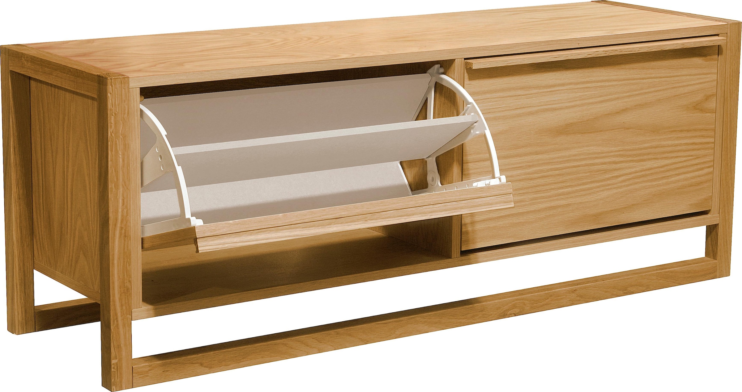 Woodman Sitzbank »NewEst« im skandinavian Design, Holzfurnier aus Eiche, FSC®