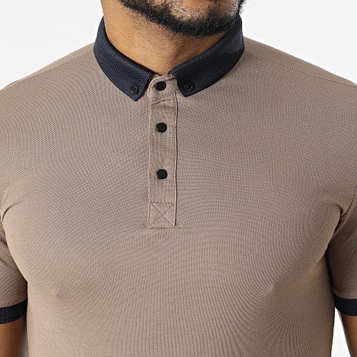 Polo Manches Courtes 1058 Marron