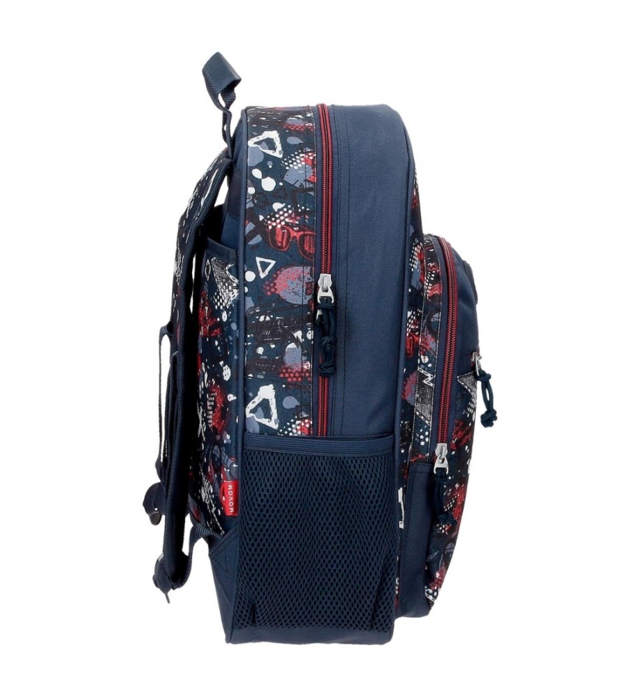 Movom Mochila Movom Free time adaptable 38 cm marino