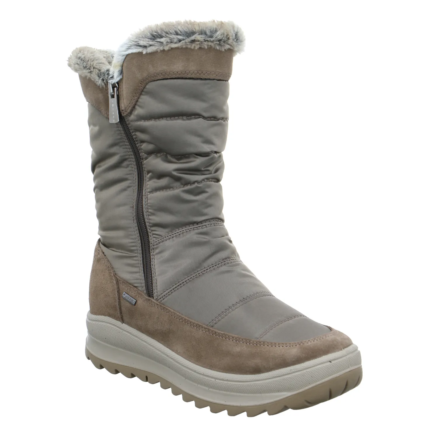 IGI & CO Snowboot Beige Leder  mit Gore-Tex