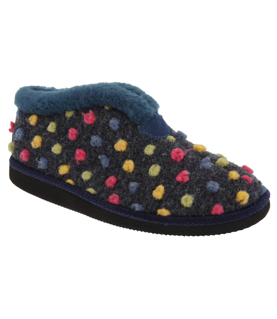 Sleepers Tilly - Chaussons légers à pois - Femme (Bleu) - UTDF544