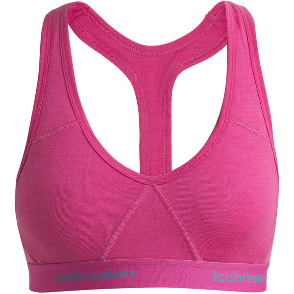 Brassière running ICEBREAKER W SPRITE RACERBACK BRA TEMPO