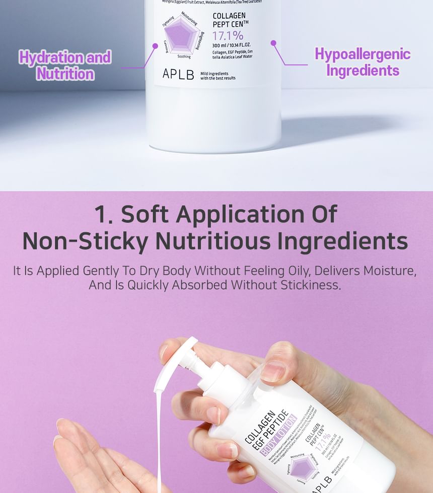 APLB - Collageen EGF Peptide Bodylotion