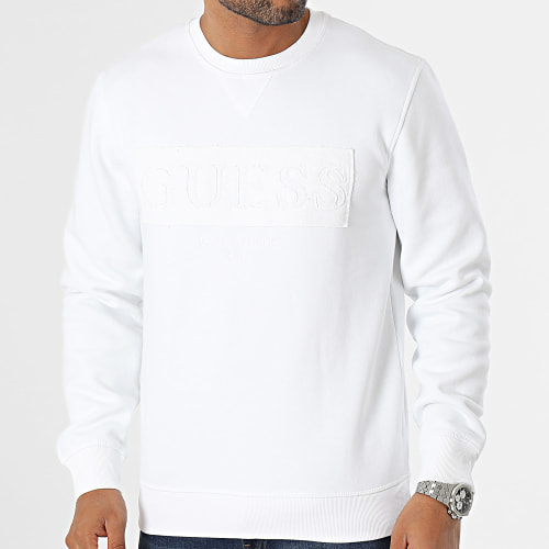 Sweat Crewneck M3BQ08 Blanc