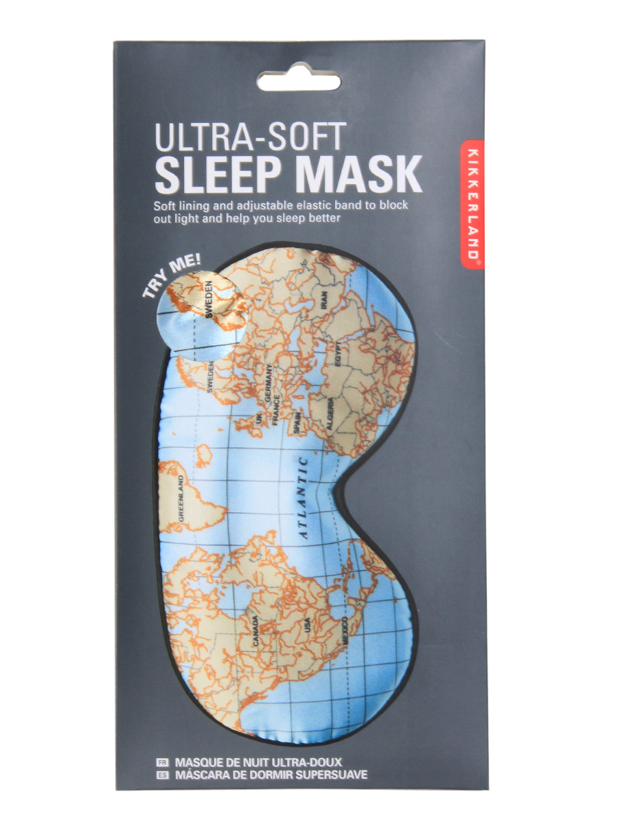 Masque de voyage Kikkerland World