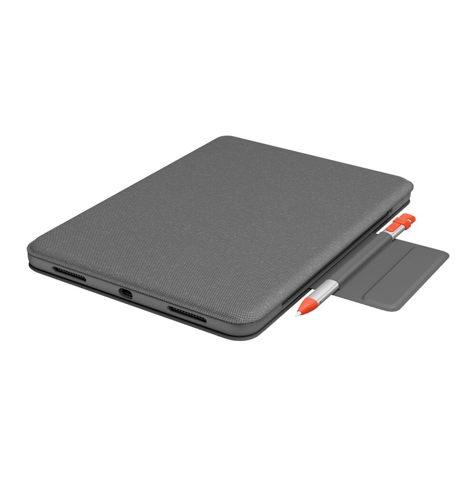 Logitech - Folio Touch til iPad Air (4 gen) - OXFORD GREY - Nordic