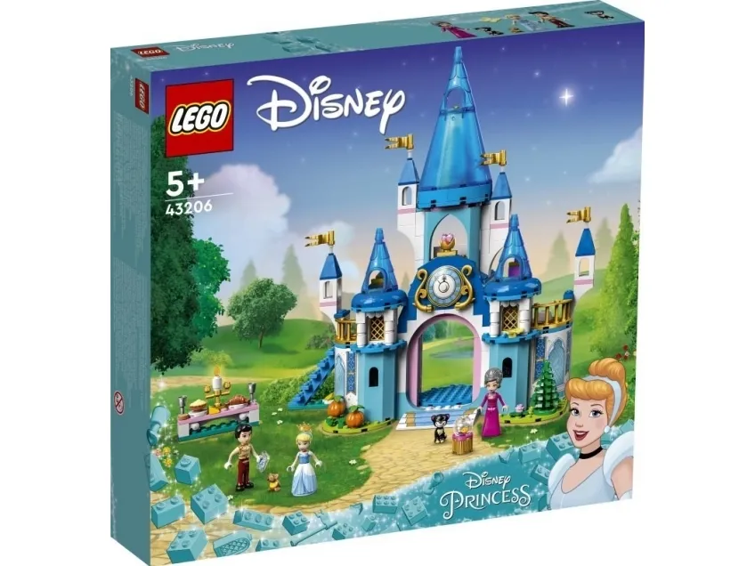 LEGO Disney Princess 43206 Askepot og prinsens slot