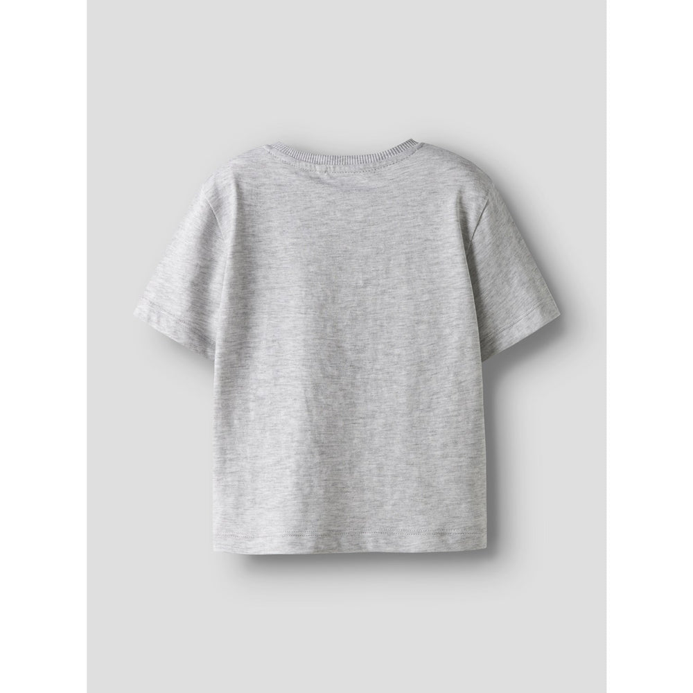 Køb Name It Light Grey Melange Nmfbelina Ss Nreg Top Pb