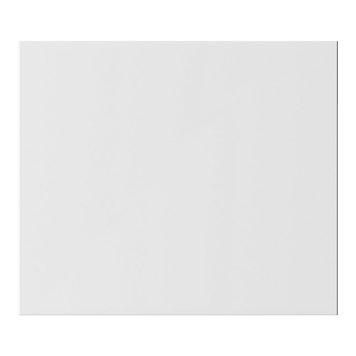 Lot de 2 façades tiroir Stevia blanc brillant L. 40 cm x H. 34 cm Caraway Innovo GoodHome