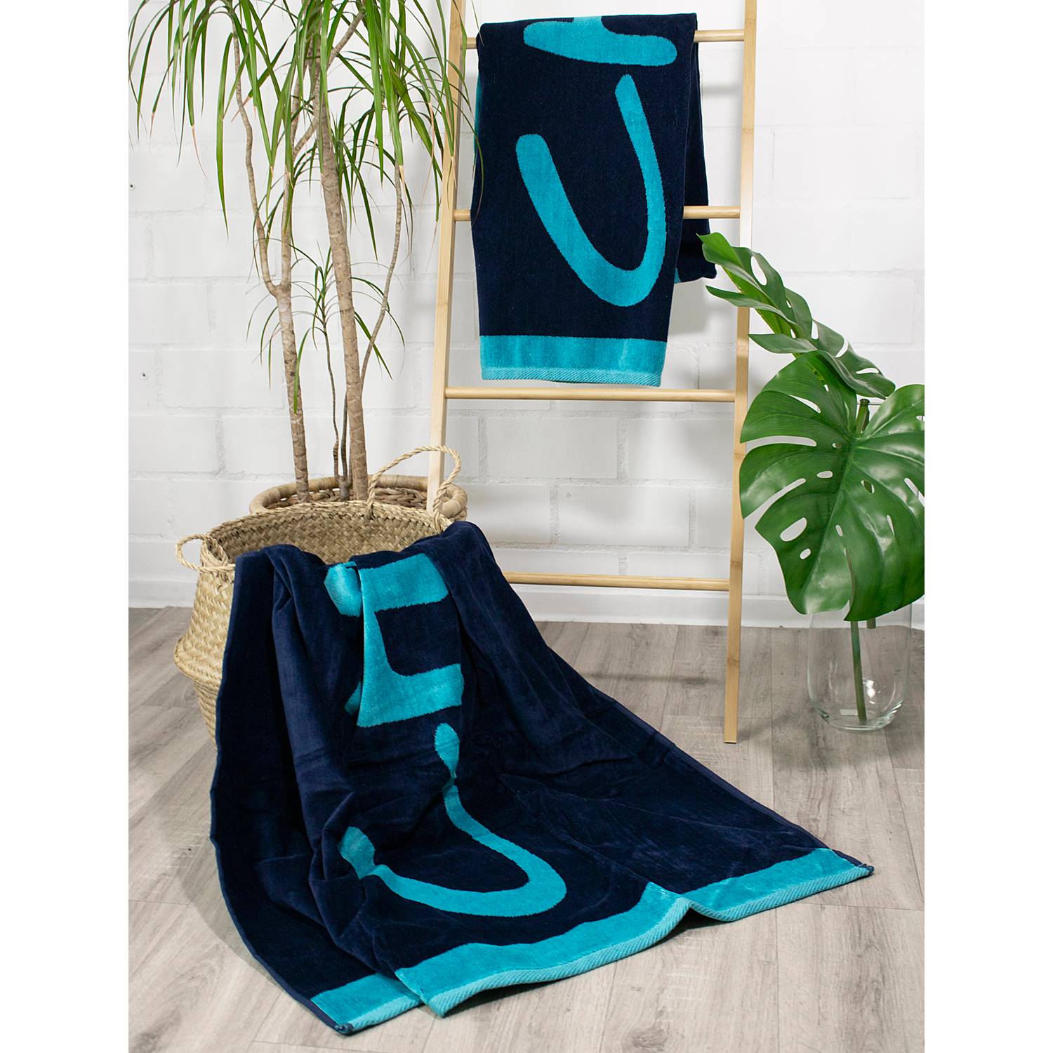 Velours Strandtuch