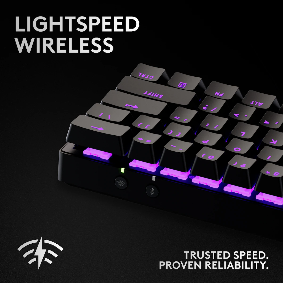 Logitech G Pro X 60 gamingtastatur (sort)